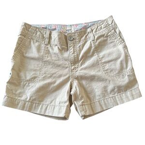 Levi’s Women’s Khaki Cargo‎ Shorts - Size 10 - 100% Cotton Utility